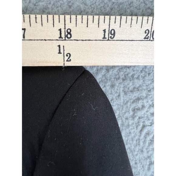 Alain Dupetit Sport Coat Mens 38S Black Two Button Lined Blazer Suit Jacket - Picture 6 of 12